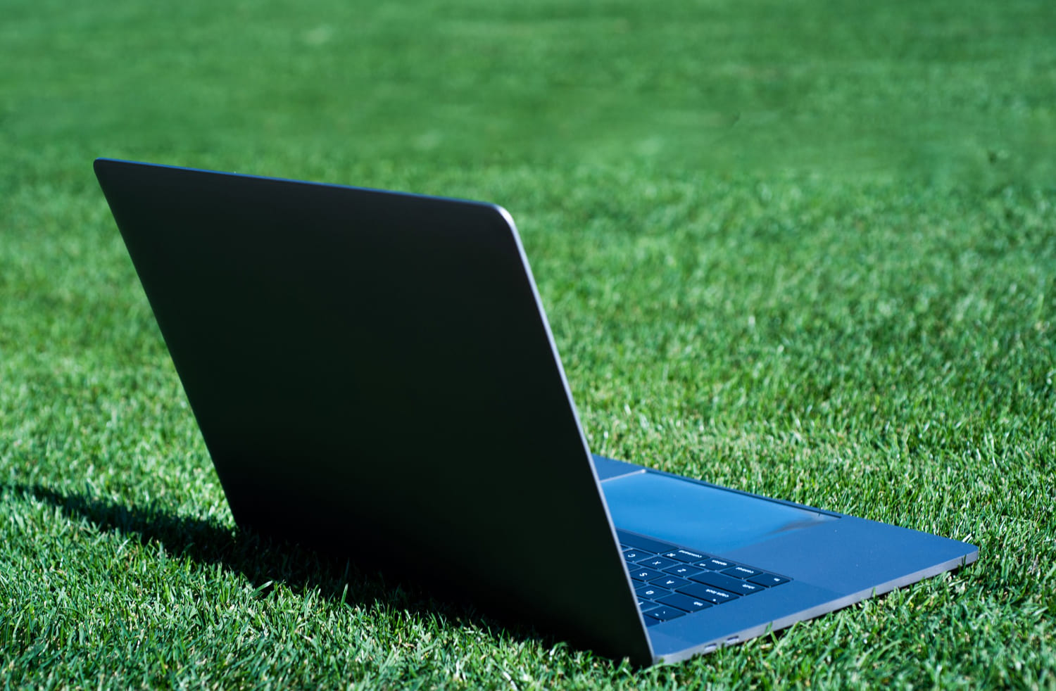 Laptop used outdoors for new and refurbished Acer laptop comparison